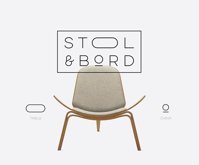 high end furniture brand identity pack