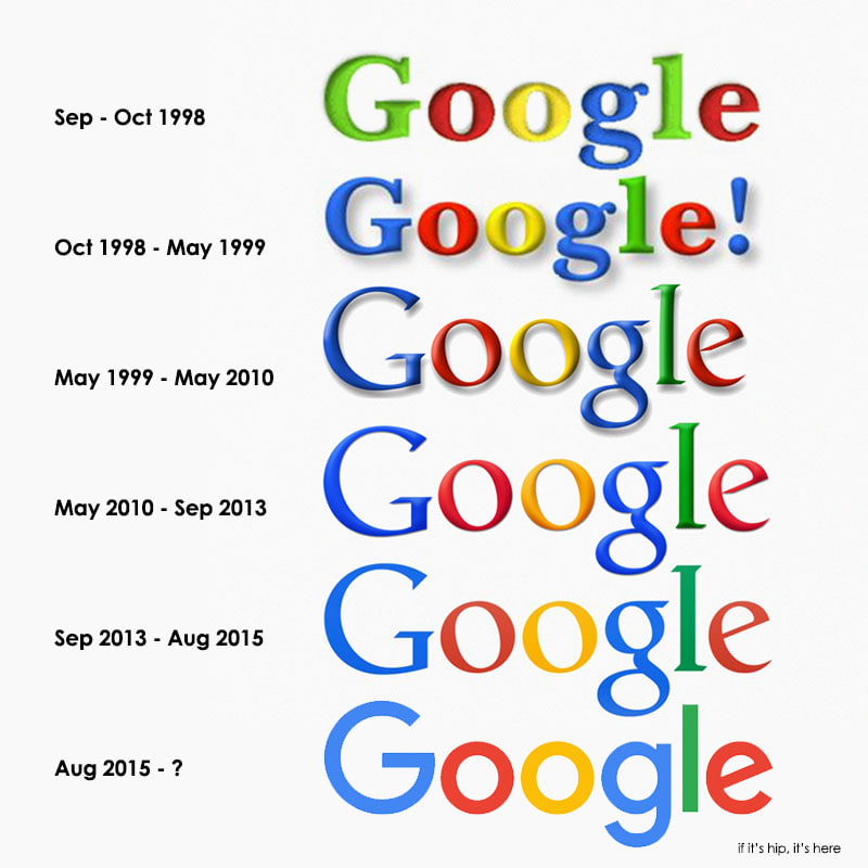 google logo history