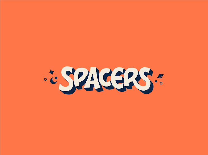 2D Bubbles font trends 2025 logo design