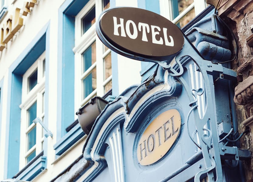 hotel outdoor advertising