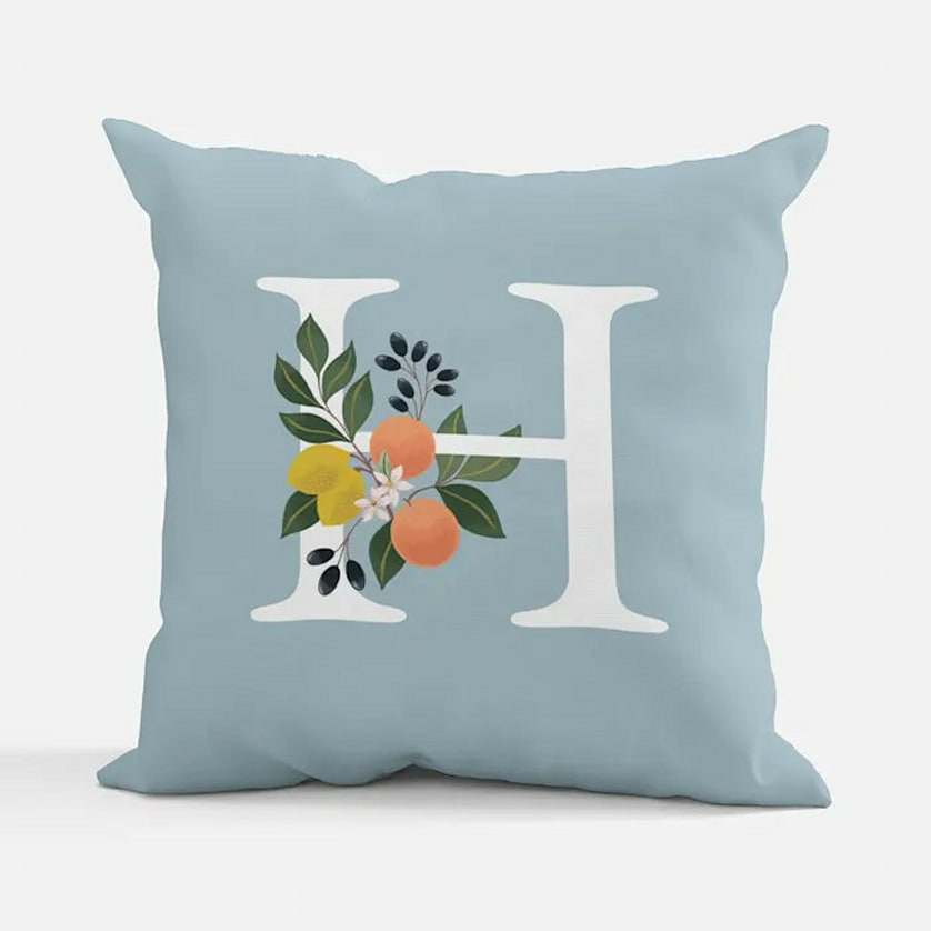 Un coussin personnalisé