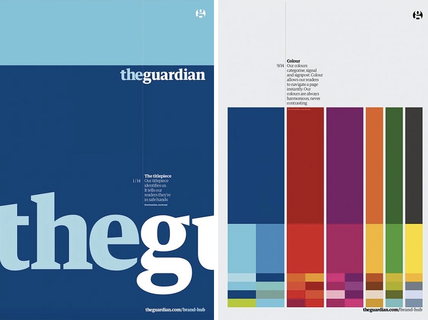 THE GUARDIAN brand style guide