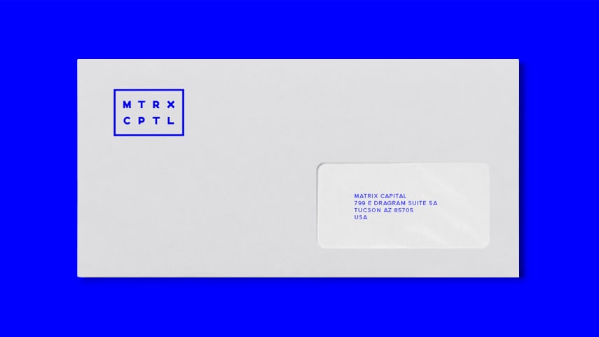 Simple and elegant envelope design