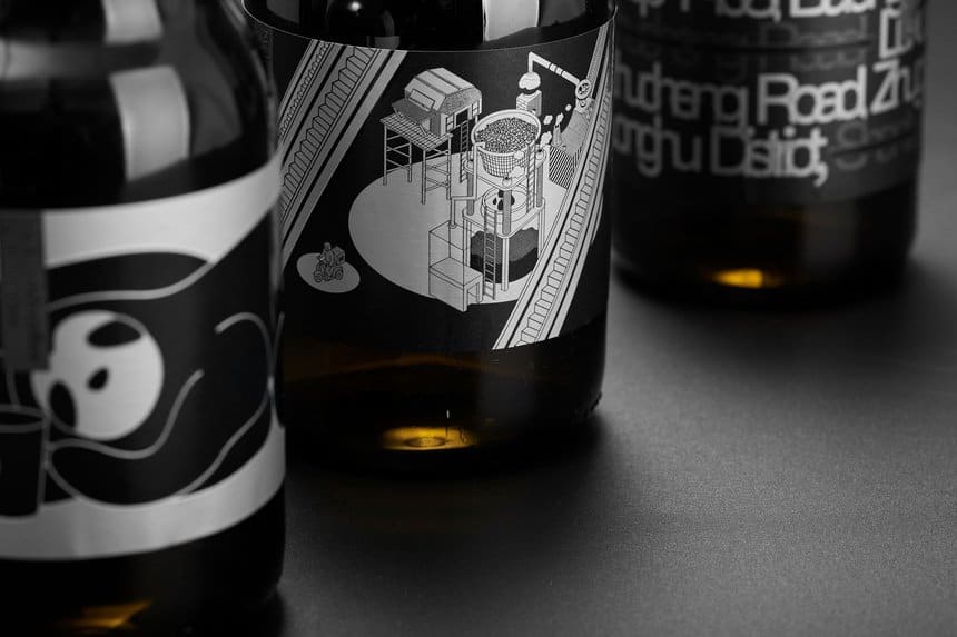 Ein Beispiel f&uuml;r den &bdquo;Flaches Design&ldquo; Verpackungsdesign-Trend 2024