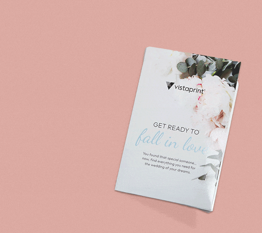Free wedding invitation suite sample kit by VistaPrint