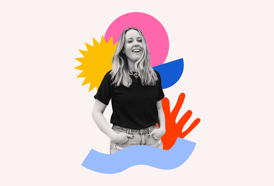 Brightly colored digital illustrations Box of Crayons color trends 2025