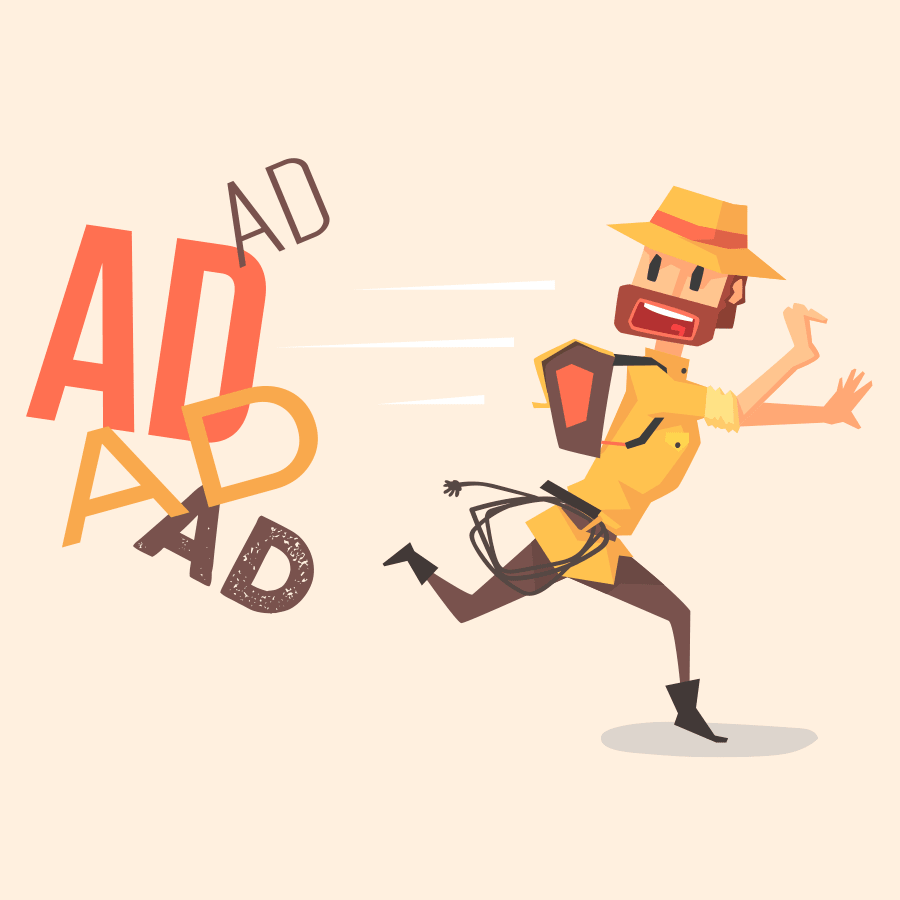 Retargeting ad stalker