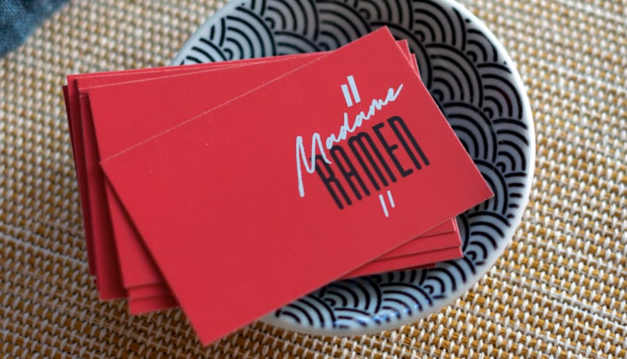 Business card logo design