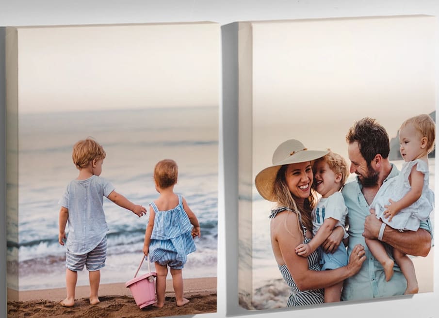 Canvas print wedding anniversary gift