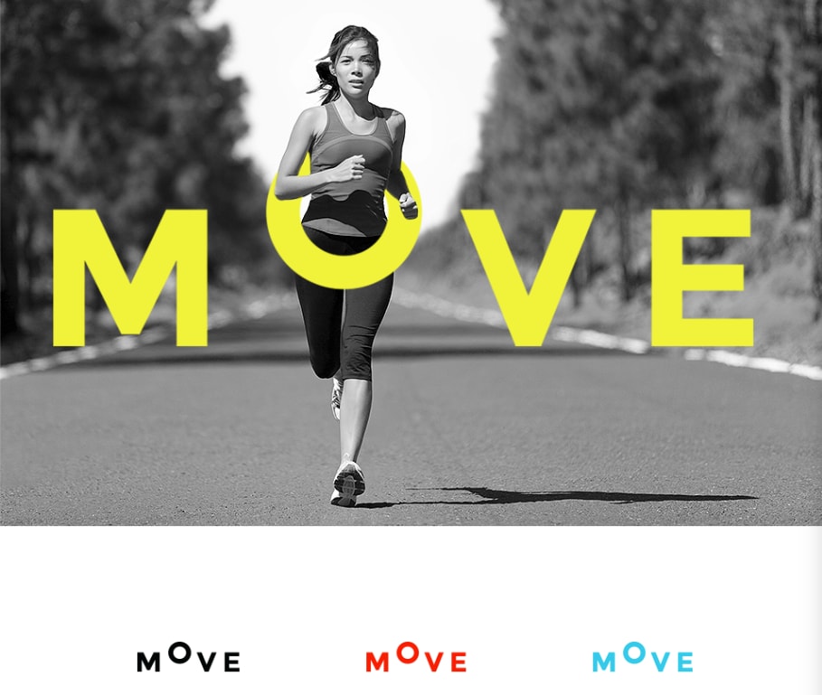 Logo design for a fitness brand