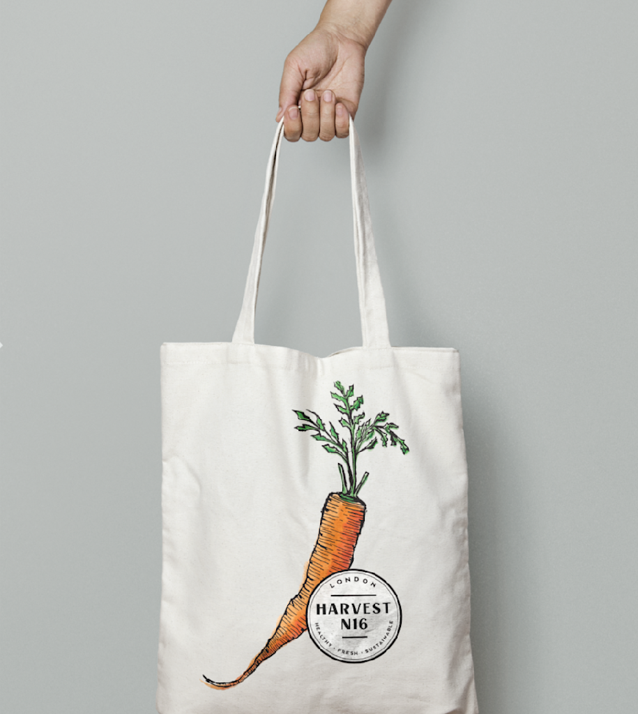 tote bag with screen printing