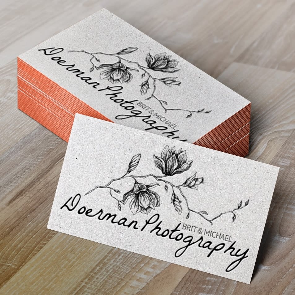 Creative illustration for business card