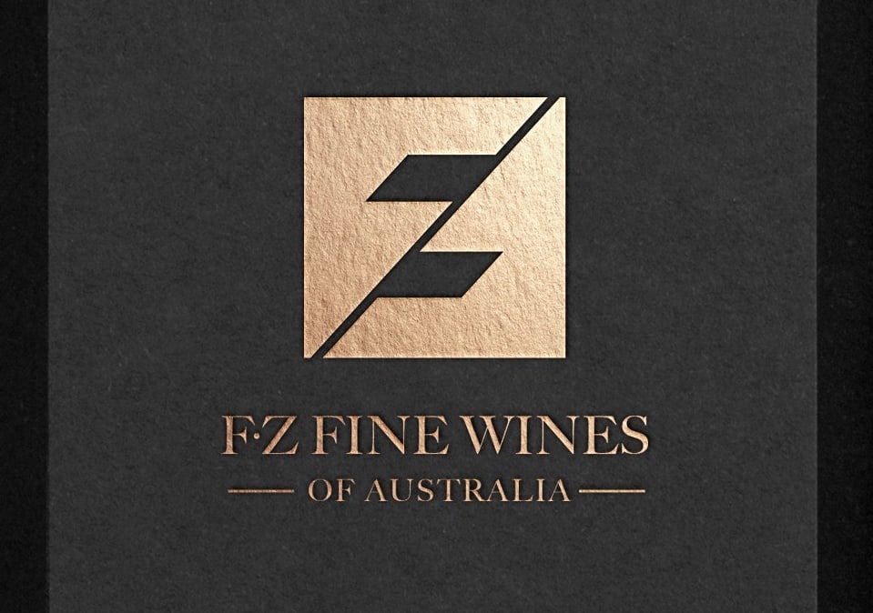 Branding de marque alimentaire : le logo de FZ Wines