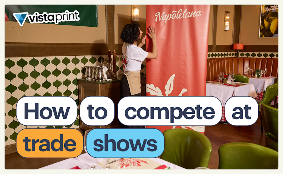 Small Business Trade Show Marketing Strategy | VistaPrint US
