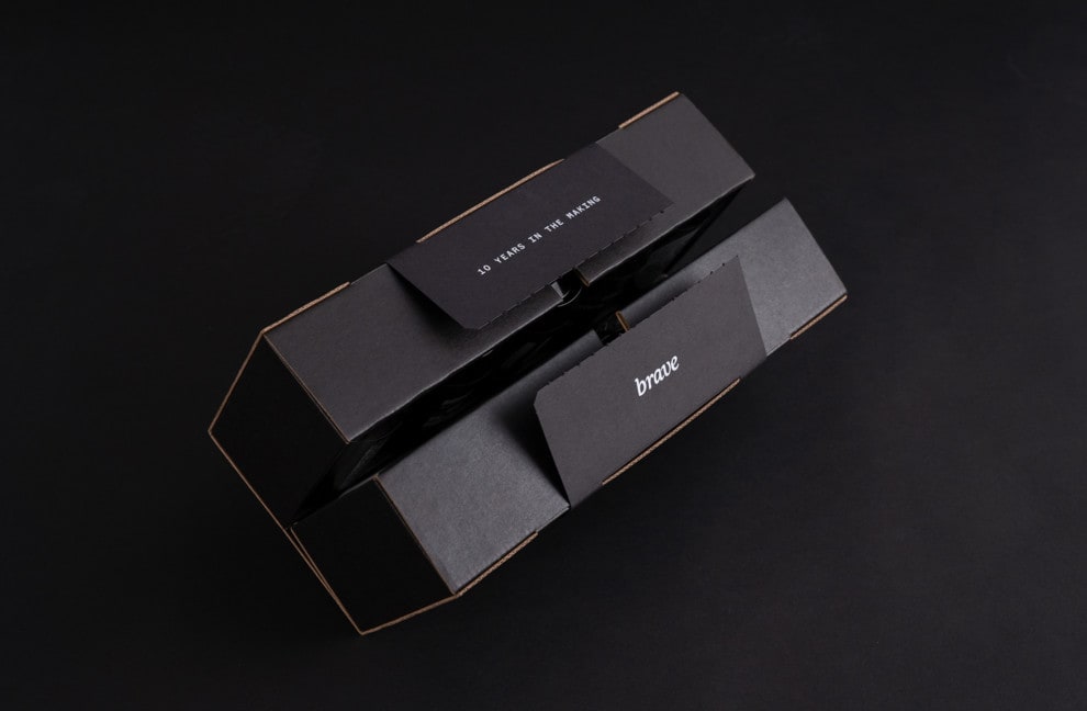Ein Beispiel f&uuml;r den &bdquo;Zur&uuml;ckhaltender Luxus&ldquo; Verpackungsdesign-Trend 2024