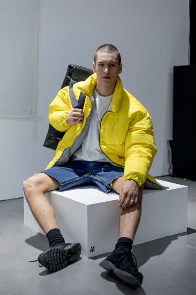 Catwalk "Statement N°1" - Mode Suisse backstage - © Visual Society