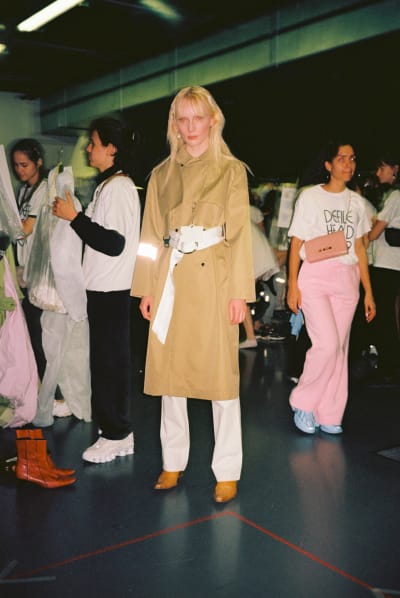 Catwalk "Statement N°5" - HEAD Geneva backstage - © Visual Society