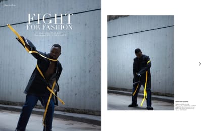 Press "PUMP Magazine" - Fight for fashion - © Visual Society