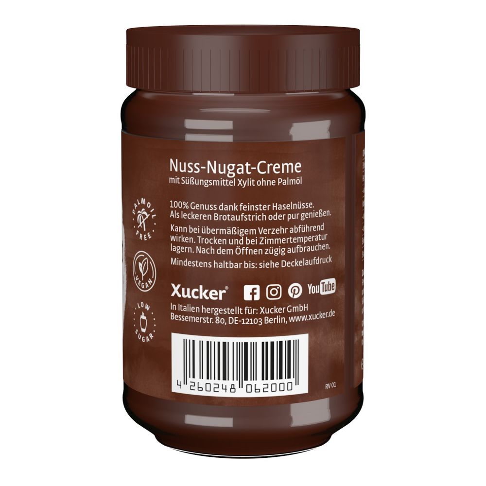 Nuss Nougat Creme Mit Xylit 300g