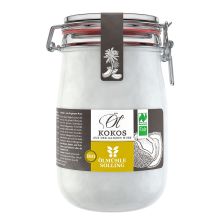 Bio & Fair Kokosöl im Bügel-Glas (1000ml)