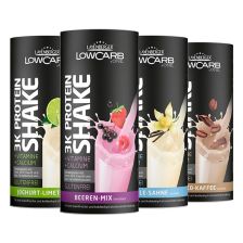4 x LowCarb.one 3K Protein-Shake mixed bundle (4x360g)