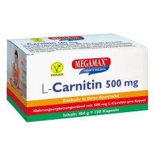 L-Carnitin 500 mg (120 Kapseln)
