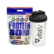 Protein 80 Plus (500g) + Vitafy Shaker (600ml)