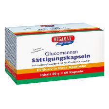 Glucomannan Sättigungskapseln (60 Kapseln)