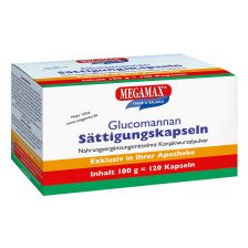 Glucomannan Sättigungskapseln (120 Kapseln)