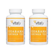 2 x Guarana Grüner Tee (2x100 Kapseln)