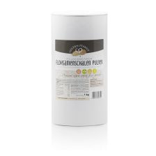 Premium Flohsamenschalen Pulver 99% fein gemahlen (1000g)