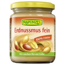 Erdnussmus fein bio (250g)