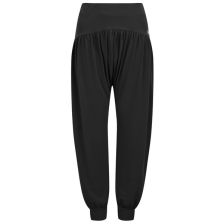Damen Harem Yogahose - XS - Schwarz