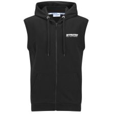 Herren Ärmelloser Hoodie - S - Schwarz