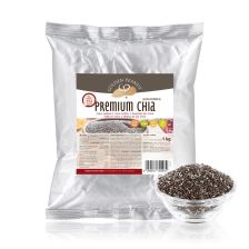 Premium Chia Samen (Salvia hispanica) (1000g)