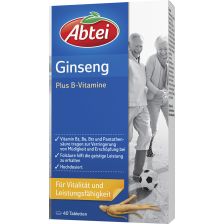 爱普泰 人参提取精华 维生素B族营养片(40粒) Ginseng Plus B-Vitamine (40 Tabletten)