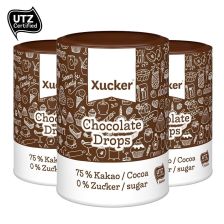3x Schokodrops mit finnischem Xylit Dose (3 x 200g)