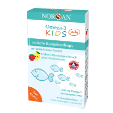 Omega-3 Kids Jelly Erdbeer-Zitrone (45 Kaugeleedrops)