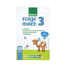 Lebenswert Bio-Folgemilch 3, ab dem 10. Monat (475g)