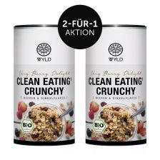 2 x Bio Clean Eating* Crunchy Beeren & Dinkelflakes "Very Berry Delight“ (350g)