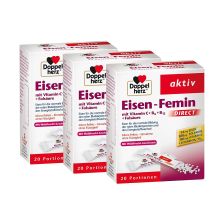 3 x Eisen Femin direct (3x20 Portionsbeutel)