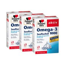 3 x Seefischöl Omega3 (3x80 Kapseln)