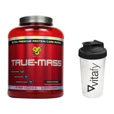 BSN True Mass (2640g) + Vitafy Essentials Shaker (600ml)
