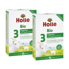 2 x Bio-Folgemilch 3 auf Ziegenmilchbasis ab dem 10. Monat (2x400g)