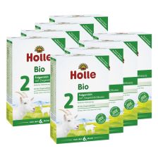 8 x Bio-Folgemilch 2 auf Ziegenmilchbasis nach dem 6. Monat (8x400g)