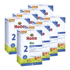 8x Holle Bio-Folgemilch 2 nach dem 6. Monat (8x600g)