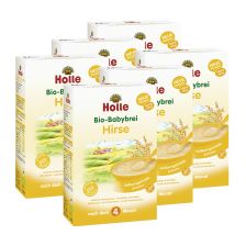 6 x Bio-Babybrei Hirse nach dem 4. Monat (6x250g)
