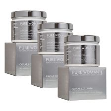 3 x Caviar Collagen Pulver (3x300g)