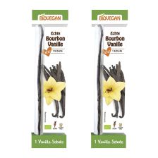 2 x Bourbon Vanille Schote bio (2x1 Stück)