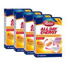 4 x All Day Energy (4x20 Tabletten)